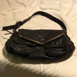 Lucky Brand vintage lamb skin hobo bag